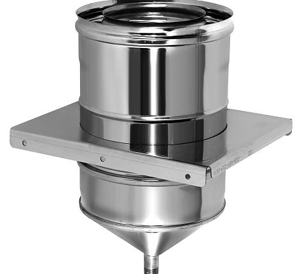 Опора VCR нижняя №1 с конденсатосборником D130/200 кс 321/304